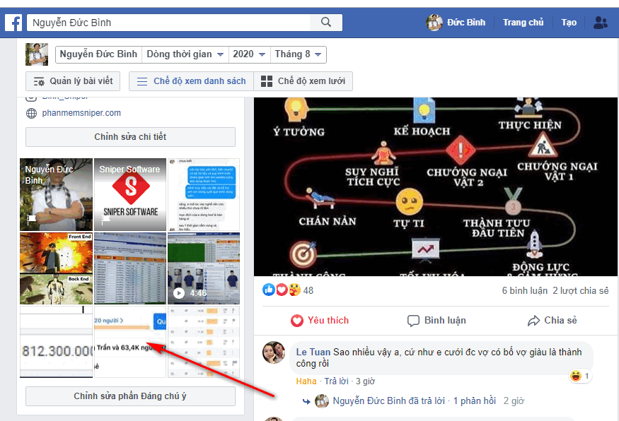 3 bước đơn giản tìm bài viết đối thủ trên facebook