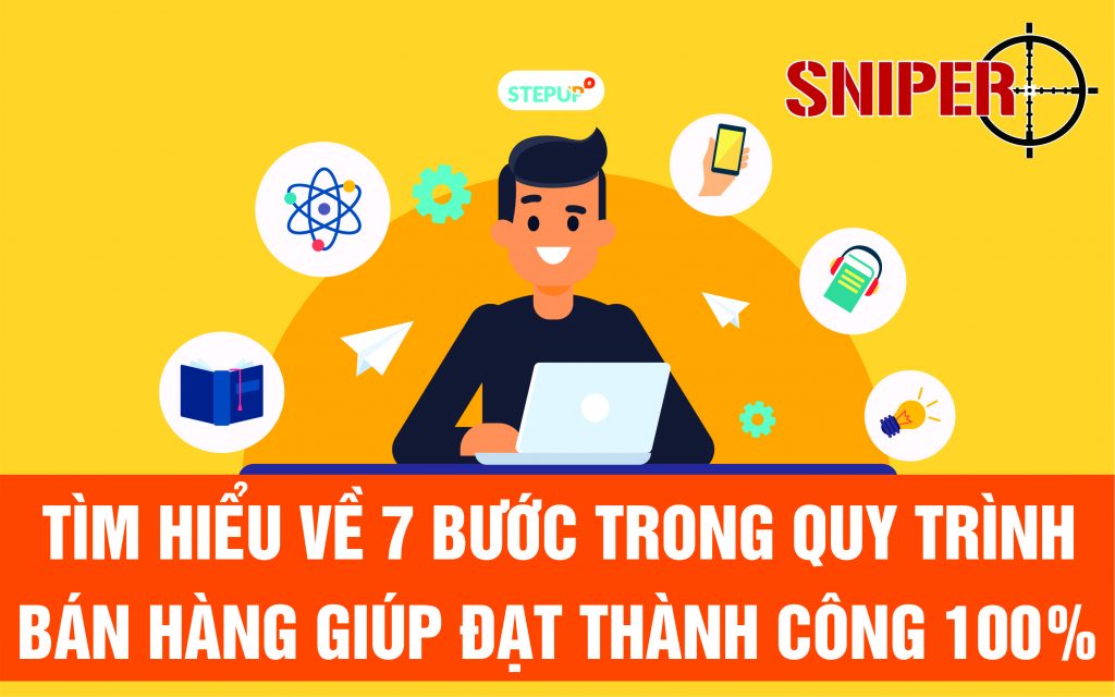 7 bước trong quy trình bán hàng giúp đạt thành công 100% 2024